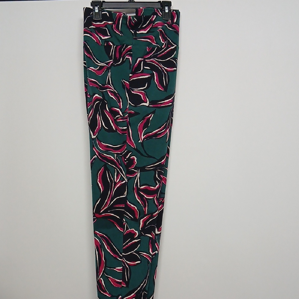 terra and sky Women Floral Patterned Pants Size 4X NWT